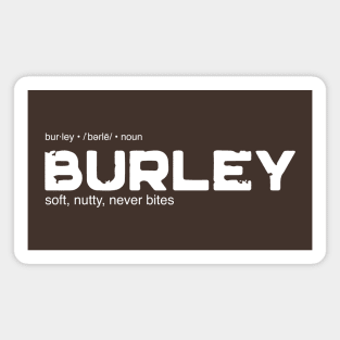 Burley Pipe Tobacco Magnet